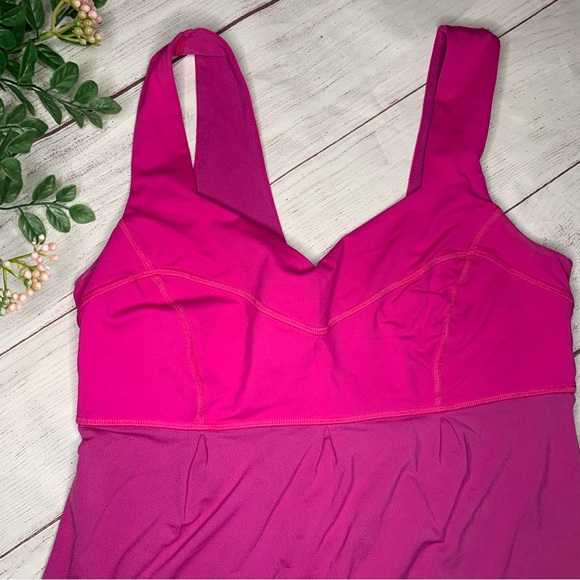 Lululemon hot pink tank top size 6 - Picture 4 of 12